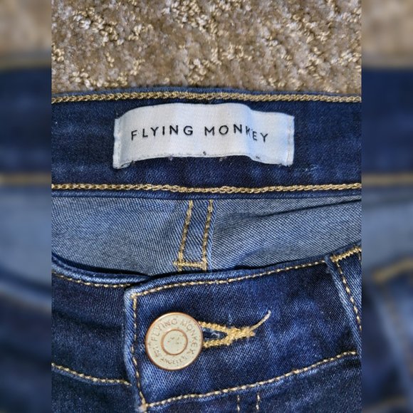 Flying Monkey Skinny Jeans Rn38395 Size 